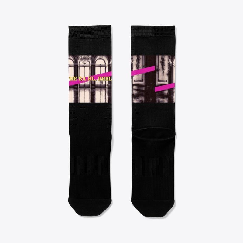 Black Ba.bl. Banned Crew Sock